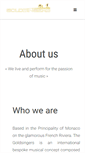 Mobile Screenshot of goldsingers.com